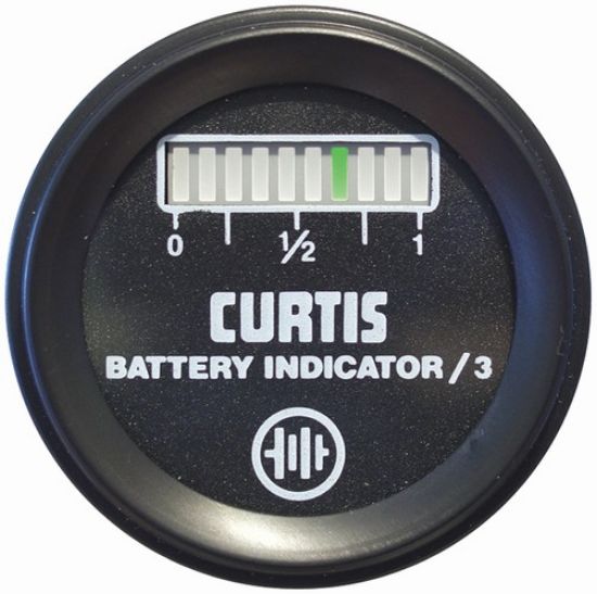 Picture of Curtis Battery Gauge 12-48 Volt