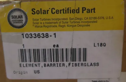 Picture of Element, Fltr, Barr, Cyl, Fgl