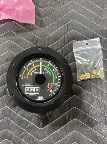 Picture of AMMETER, LOAD CURRENT INDICATOR